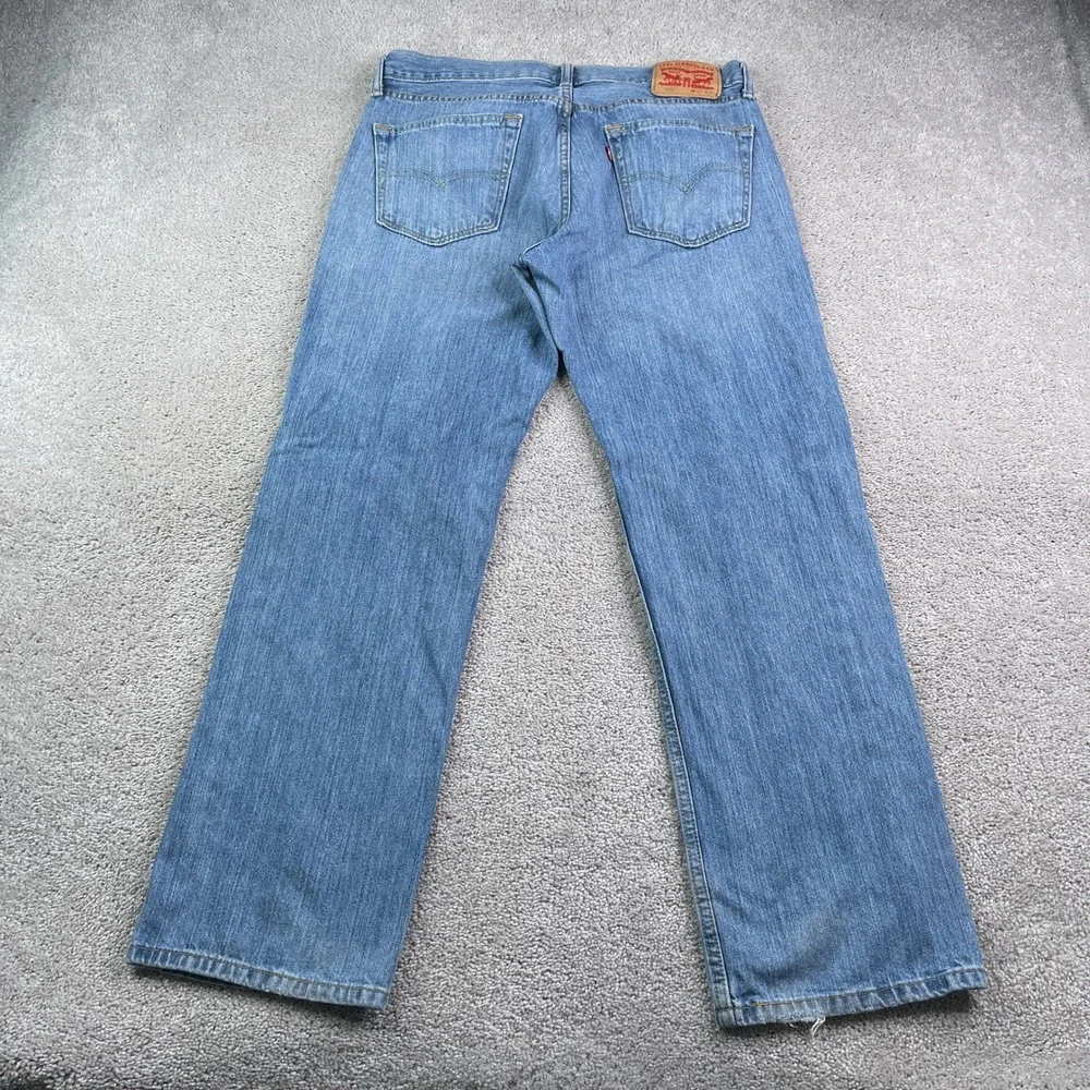 Levis Jeans Mens 33x30 Blue 559 Relaxed Straight Cotton Denim Casual Classic